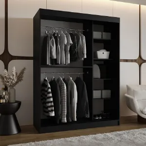 Obrazek Szafa Lucy 150 czarny