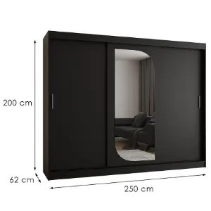 Obrazek Szafa Lucy 250 czarny