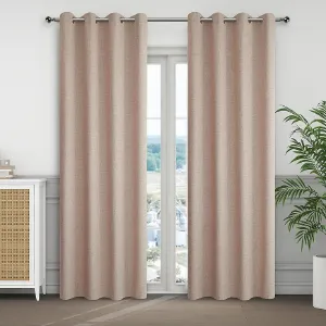 Obrazek Zasłona na przelotkach KSENIA YC11867/280G/7/140X250 brąz