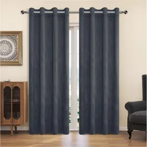 Obrazek Zasłona na przelotkach YC11932/200G/053/140x250 cm szary