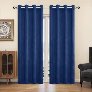 Obrazek Zasłona na przelotkach YC11932/200G/059/140x250 cm niebieski