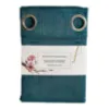 Obrazek Zasłona na przelotkach YC11932/200G/064/140x250 cm turkusowy