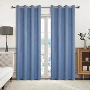 Obrazek Zasłona na przelotkach YH2024/14/140x250 cm niebieski
