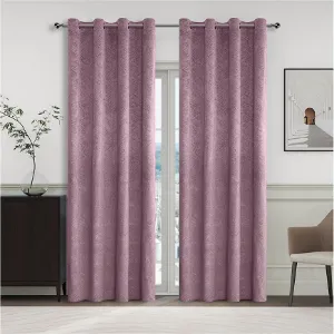 Obrazek Zasłona na przelotkach YC11937/280G/13/140x250 cm wrzos