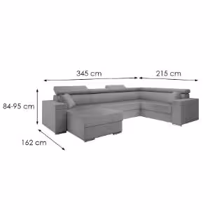 Obrazek Narożnik Focus U Vogue 15 prawy