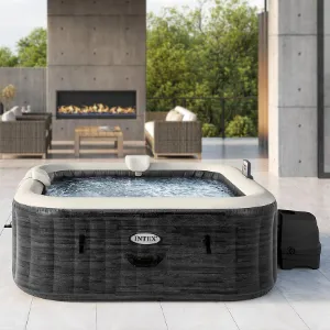 Obrazek Basen z hydromasażem SPA 1.96x0.71m Greystone square 28452NP