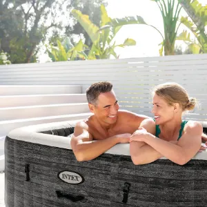 Obrazek Basen z hydromasażem SPA 1.96x0.71m Greystone square 28452NP
