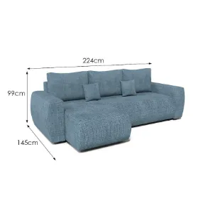 Obrazek Narożnik Ivo Majorka 17 niebieski