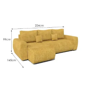 Obrazek Narożnik Ivo Majorka 12 żółty