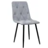 Obrazek Krzesło Naomi Ciemny Szary Borg 08