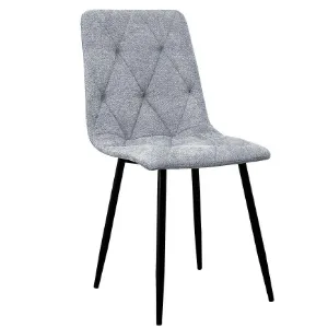 Obrazek Krzesło Naomi Ciemny Szary Borg 08
