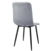 Obrazek Krzesło Naomi Ciemny Szary Borg 08