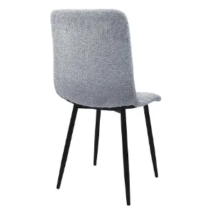 Obrazek Krzesło Naomi Ciemny Szary Borg 08