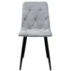 Obrazek Krzesło Naomi Ciemny Szary Borg 08