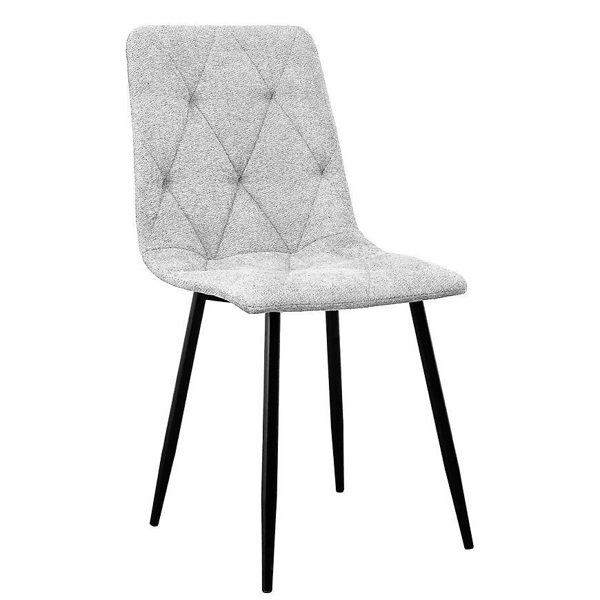 Krzesło Naomi Jasny Szary Borg 05