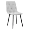 Obrazek Krzesło Naomi Jasny Szary Borg 05
