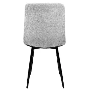Obrazek Krzesło Naomi Jasny Szary Borg 05