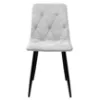 Obrazek Krzesło Naomi Jasny Szary Borg 05