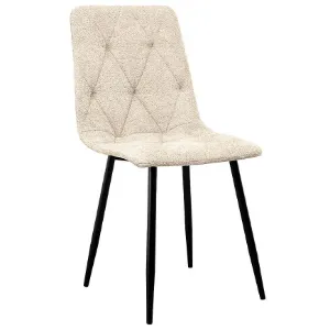 Obrazek Krzesło Naomi Beż Borg 24