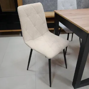 Obrazek Krzesło Naomi Beż Borg 24