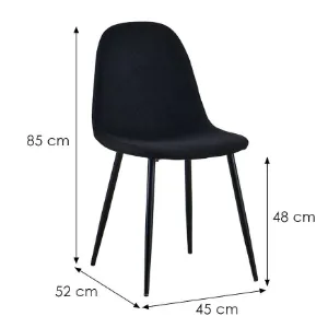 Obrazek Krzesło Maria 12551 czarne