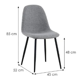 Obrazek Krzesło Maria 12553 szare