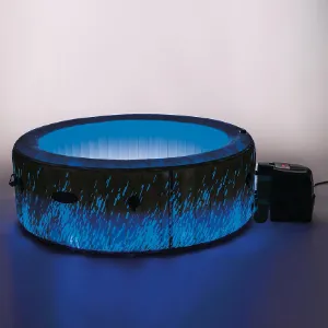 Obrazek Basen z hydromasażem Spa 1.96x0.71m Glow Deluxe Bubble S2 28494NP