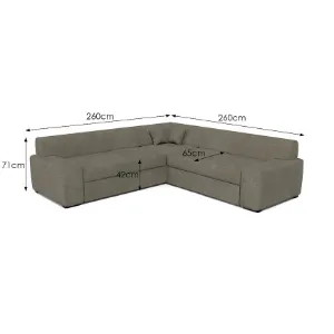 Obrazek Narożnik z funkcją spania Minos Maxi Glory 4 uniwersalny