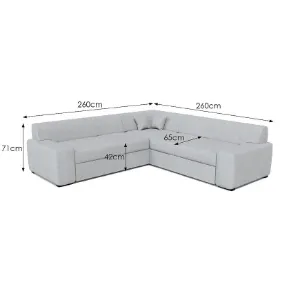 Obrazek Narożnik z funkcją spania Minos Maxi Glory 16 uniwersalny