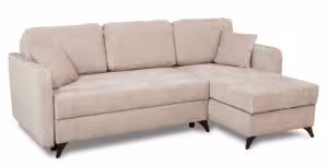 Obrazek Narożnik z dwoma pojemnikami Sereno beżowy