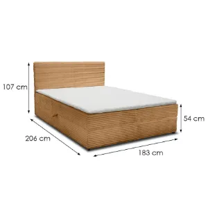 Obrazek Łóżko Calipso V 180x200 Tilia 56 rudy