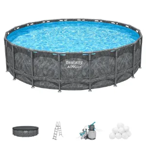 Obrazek Basen stelażowy okrągły  APX 5.49x1.32m 561KC