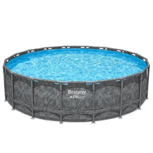Obrazek Basen stelażowy okrągły  APX 5.49x1.32m 561KC