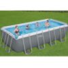Obrazek Basen stelażowy prostokątny z pompą 4,88x2,44x1,22 m 56671