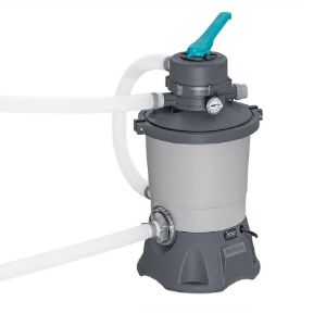 Obrazek Basen stelażowy prostokątny z pompą 4,88x2,44x1,22 m 56671