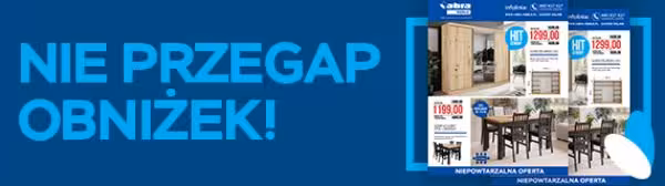 Meble w atrakcyjnych cenach czekają!