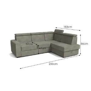 Obrazek Narożnik z funkcją spania Manhattan Vibe 21 prawostronny