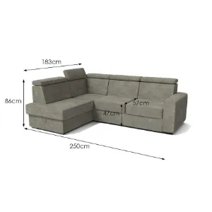 Obrazek Narożnik z funkcją spania Manhattan Vibe 21 lewostronny