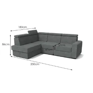 Obrazek Narożnik z funkcją spania Manhattan Vibe 95 lewostronny