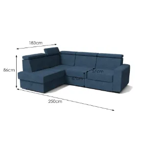 Obrazek Narożnik z funkcją spania Manhattan Vibe 77 lewostronny