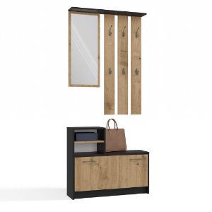Obrazek Przedpokój Ariel antracyt/dąb artisan