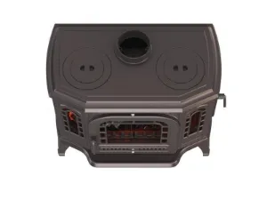 Obrazek Piec kominkowy P7 EKO 10,5 kW EKO PB COOK TOP