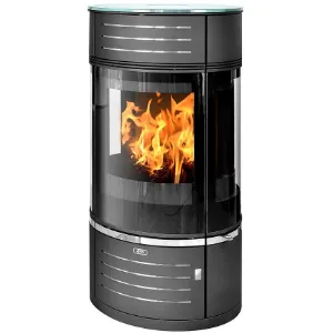 Obrazek Piec kominkowy Atrium 9 HD czarny