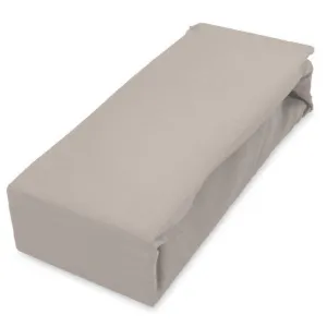 Obrazek Prześcieradło jersey z gumką 200x220 szary