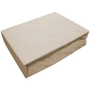 Obrazek Prześcieradło jersey 160x200 kol. 4011 beżowy