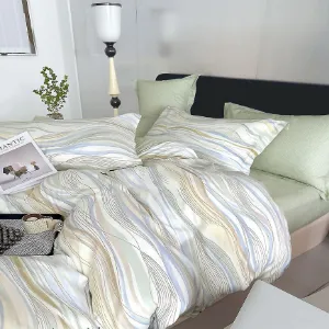 Obrazek Pościel satyna bawełniana ALBS-01340B 140X200 Lasher