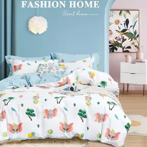 Obrazek Pościel satyna bawełniana ALBS-M0014B 140x200