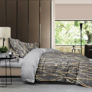 Obrazek Pościel z mikrofibry ALBS-7348 160x200 Lasher