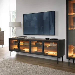 Obrazek Rtv Lumi 181 4d + Led D.Dunin + Czarny