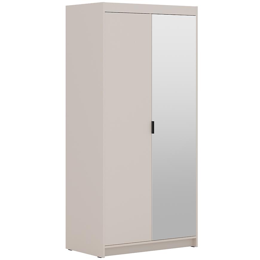 Szafa Elena 2D 1lustro beż piaskowy